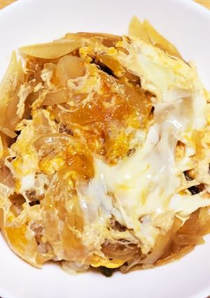 簡単!時短!節約!ちょー美味しくなる卵丼-レシピのメイン写真