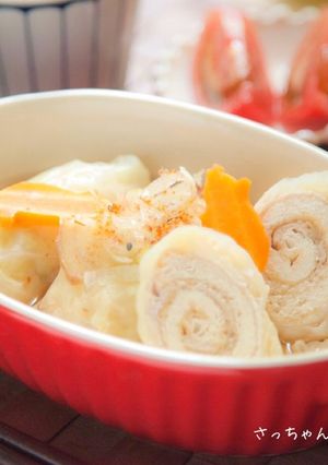 豚と薄揚げの⁂ロールロールロールキャベツ-レシピのメイン写真