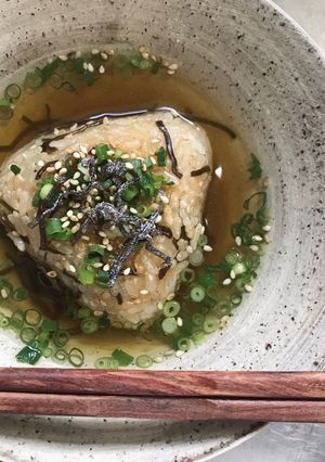 焼きおにぎり茶漬け-レシピのメイン写真