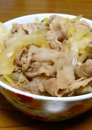 しょうがでさっぱり☆豚丼の具-レシピのメイン写真