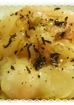 簡単♪鯛のカルパッチョ-レシピのメイン写真