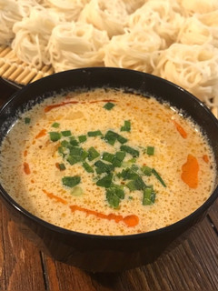 簡単本格♡濃厚豆乳ごま担々つけ麺-レシピのメイン写真
