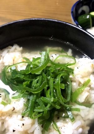 豚バラご飯・2杯目はだし茶漬けで!-レシピのメイン写真