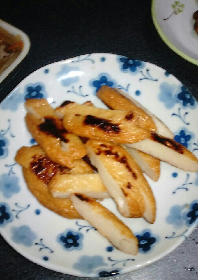 さつまあげのわさび醤油-レシピのメイン写真