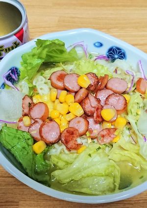 ラーメンサラダ風冷やし麺-レシピのメイン写真