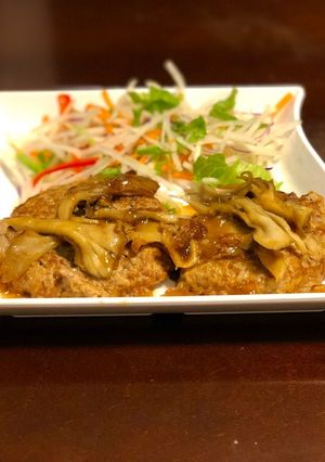 豆腐ハンバーグ和風ソース-レシピのメイン写真