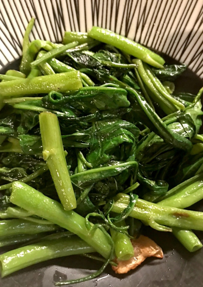 エンツァイにんにく炒め-レシピのメイン写真
