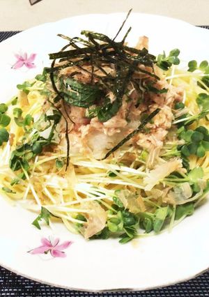 大根おろしパスタ我が家風-レシピのメイン写真