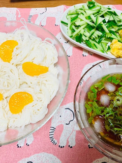 夏はそうめん 具だくさん-レシピのメイン写真