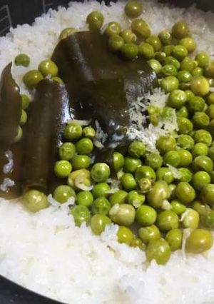 豆ごはん:うすい豆の豆ごはん-レシピのメイン写真
