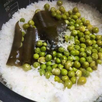 豆ごはん：うすい豆の豆ごはん by 百笑通信 【クックパッド