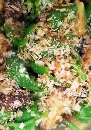 ナスとピーマンの焼き浸し-レシピのメイン写真