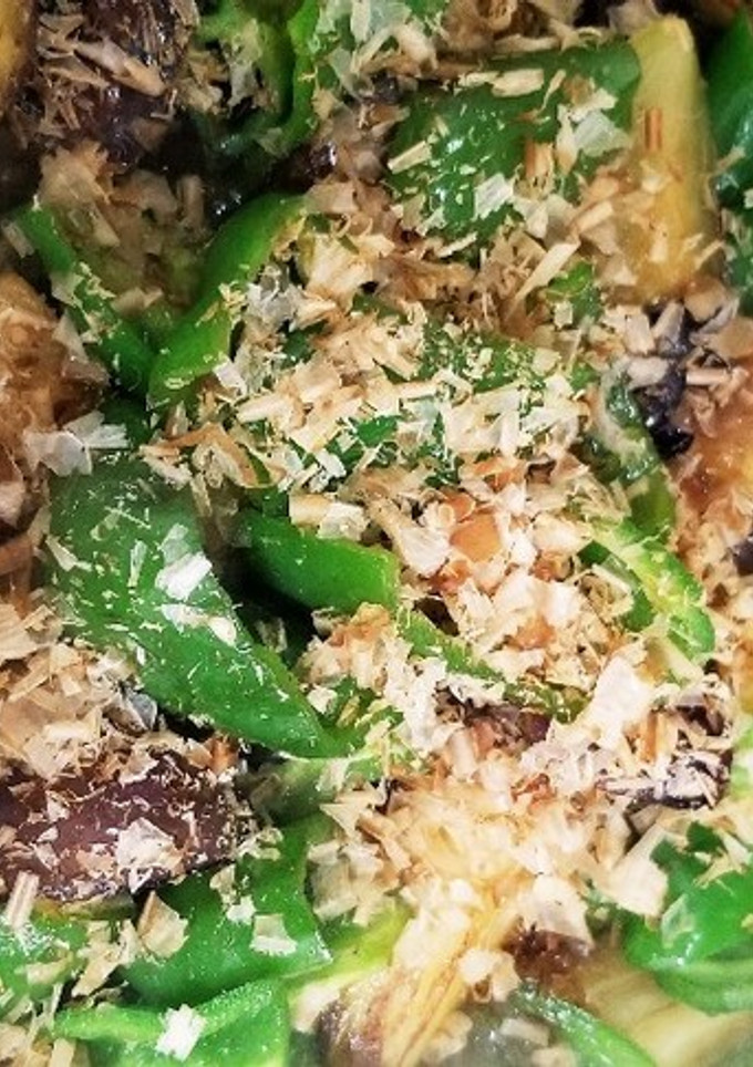 ナスとピーマンの焼き浸し-レシピのメイン写真