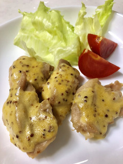 鶏肉のマスタード焼き-レシピのメイン写真