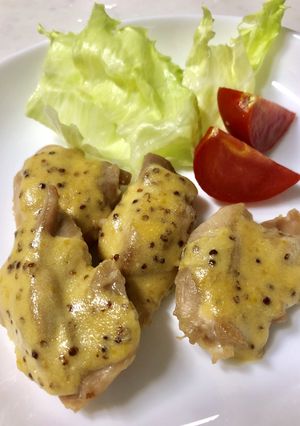 鶏肉のマスタード焼き-レシピのメイン写真