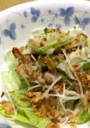 刺身のつまを捨てずに1品 大根サラダ-レシピのメイン写真