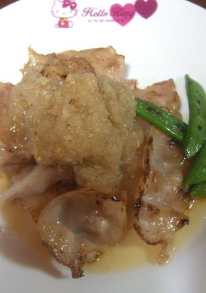 おろしポン酢でさっぱり豚-レシピのメイン写真
