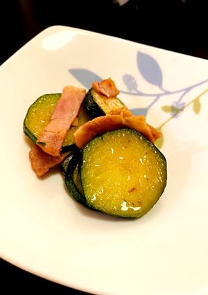 超簡単！切って炒めて！ズッキーニの中華風-レシピのメイン写真