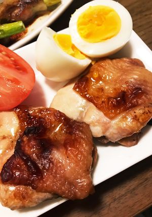 ココットプレート で チキングリル焼き♬-レシピのメイン写真