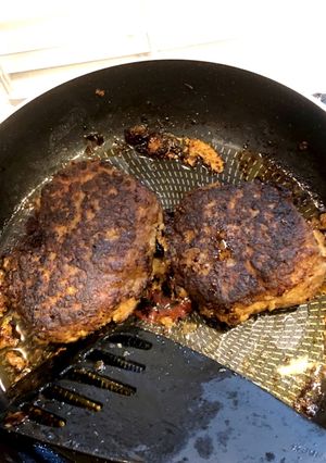 ハンバーグ-レシピのメイン写真
