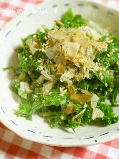 ケール*ゴマ香るおひたし-レシピのメイン写真