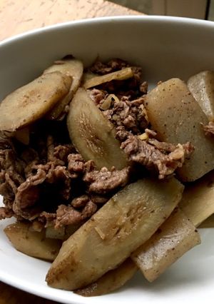 シンプル☆牛肉とごぼうのしぐれ煮-レシピのメイン写真