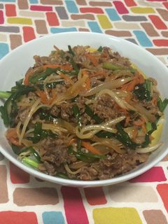 超簡単☆漬け込んで炒めるだけのプルコギ丼-レシピのメイン写真