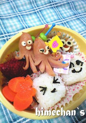 楽しいお弁当✿キャラ弁✿-レシピのメイン写真