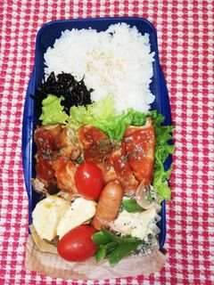 パパ弁当♡鶏チリ7/3-レシピのメイン写真