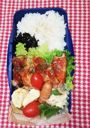 パパ弁当♡鶏チリ7/3-レシピのメイン写真