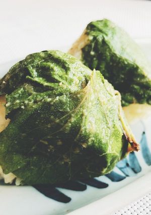 蕗の葉のおにぎり-レシピのメイン写真