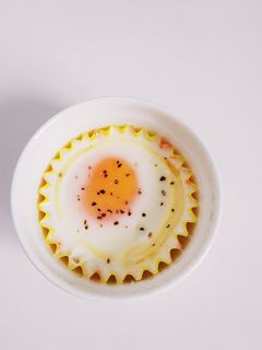 お弁当に☆レンチン簡単カップ目玉焼き-レシピのメイン写真
