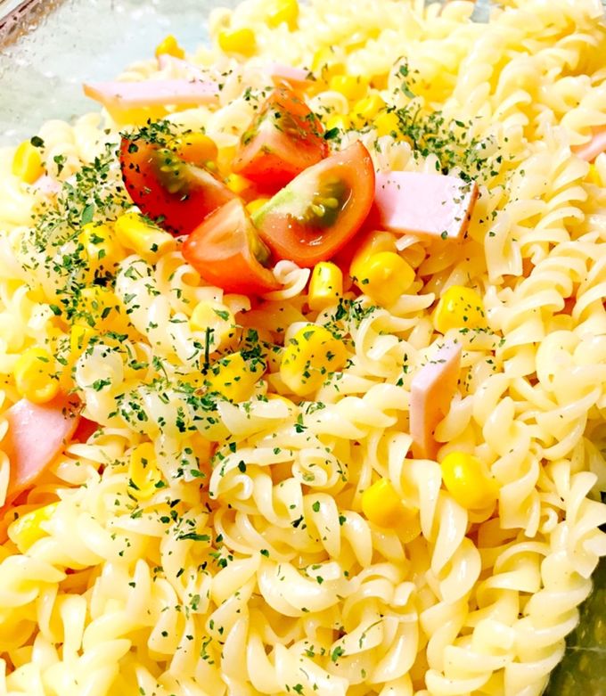 サラダパスタ　cp➕pico 🍝 ・ 🍝 ・ 8月の期間限定生パスタができました！ 今月は『夏