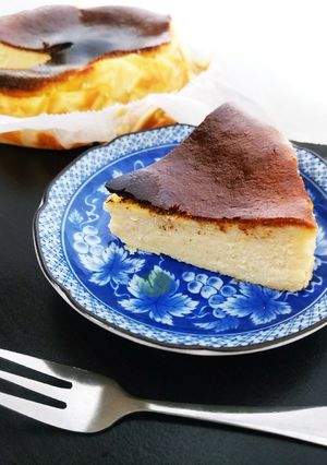 濃厚クリーミー　＊バスク風チーズケーキ＊-レシピのメイン写真