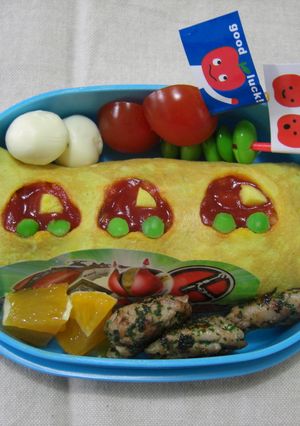 オムライス弁当-レシピのメイン写真