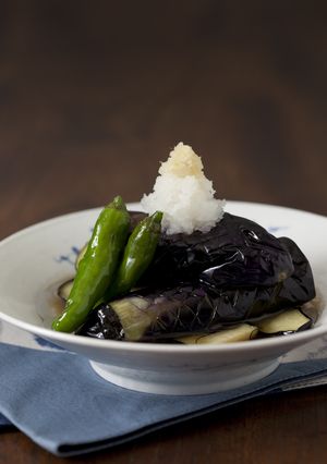 あごだしつゆで味付け簡単！なすの煮びたし-レシピのメイン写真