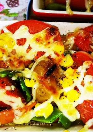 夏野菜のマヨネーズ焼き-レシピのメイン写真
