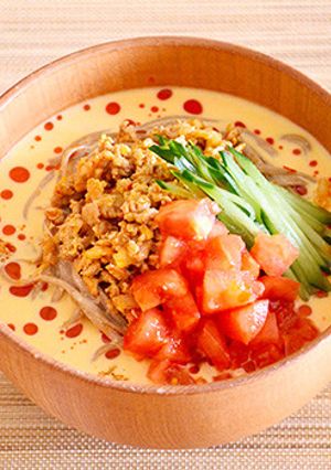ケフィアでヘルシー担々麺-レシピのメイン写真