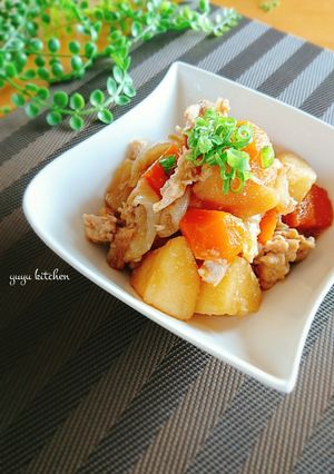 炊飯器で簡単調理☆中華風肉じゃが。-レシピのメイン写真
