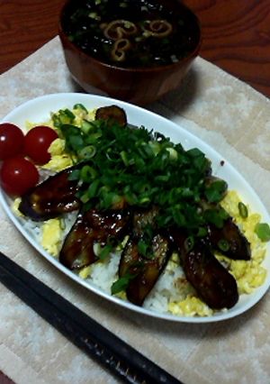 簡単ヘルシーナス丼-レシピのメイン写真