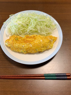 ネギ玉焼き(簡単美味しいご飯のおかず)-レシピのメイン写真