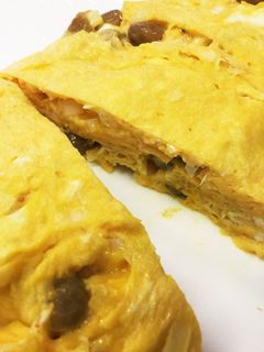 簡単!美味しい!納豆オムレツ-レシピのメイン写真