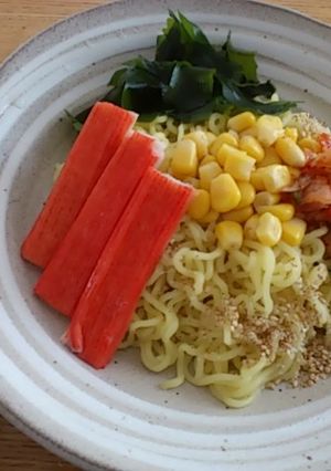 簡単　冷やし塩とんこつラーメン-レシピのメイン写真