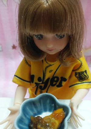 リカちゃんサイズ♡野球シリꕤ青柳しぐれ煮-レシピのメイン写真