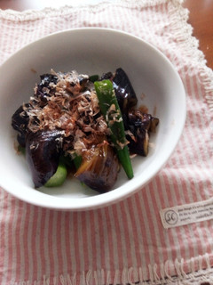 お惣菜風♪オクラとナスの簡単煮物-レシピのメイン写真