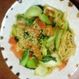 トマトオイスター焼きそば