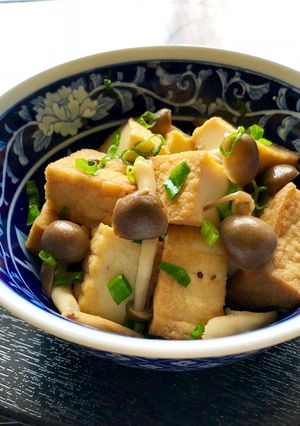 厚揚げとしめじの甘辛炒め*お弁当・副菜-レシピのメイン写真