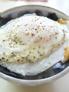 ハムエッグ丼-レシピのメイン写真