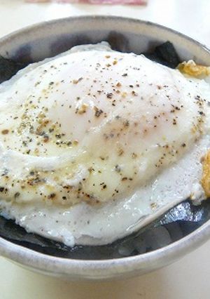 ハムエッグ丼-レシピのメイン写真