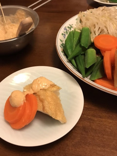 厚揚げと茹で野菜の味噌マヨサラダ-レシピのメイン写真